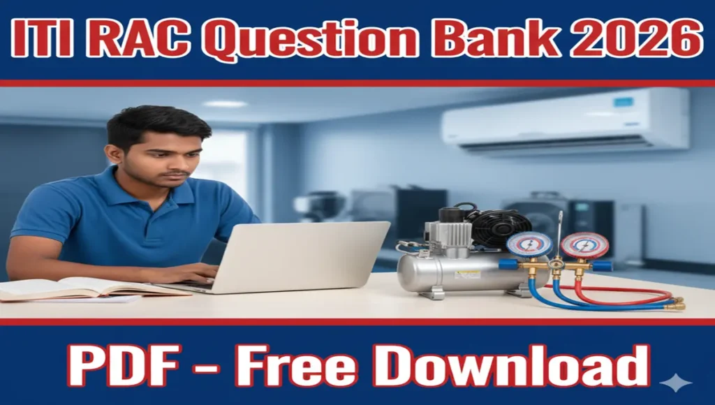 ITI Mechanic RAC Question Bank 2026 PDF